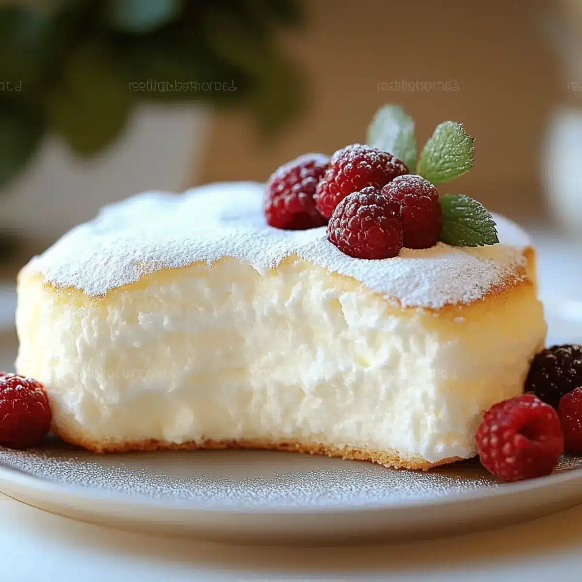 Yogurt Cloud Cake