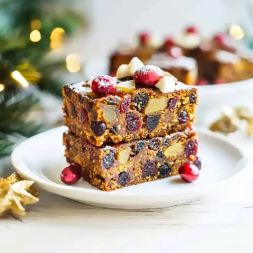 Christmas Fruitcake Traybake