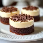 Brownie Bottom Mini Cheesecakes