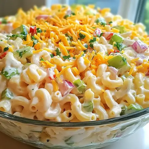 Savory Guy Fieri Macaroni Salad