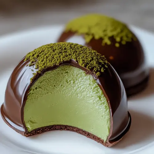 Matcha Mousse Dome