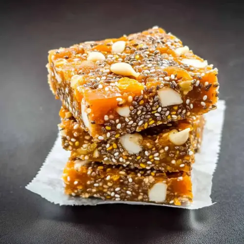 No-Bake Apricot Chia Energy Bars