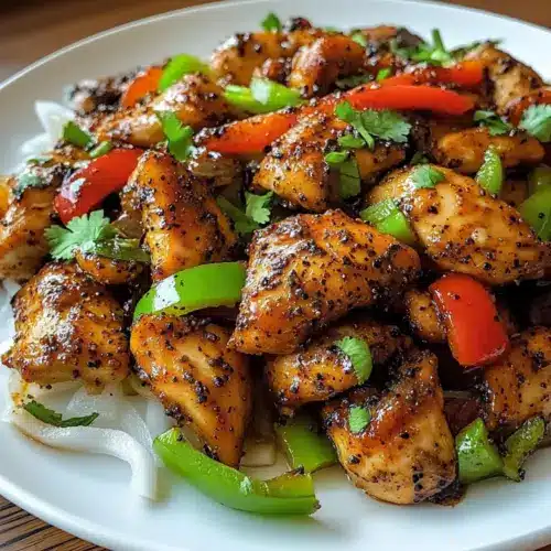 Black Pepper Chicken