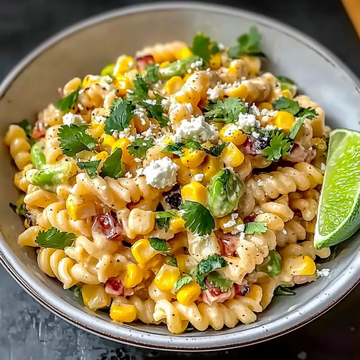 Mexican Street Corn Pasta Salad