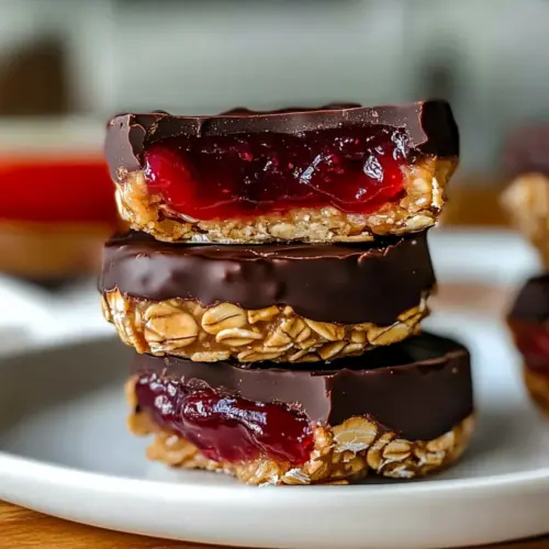 Peanut Butter and Jelly Oatmeal Cups