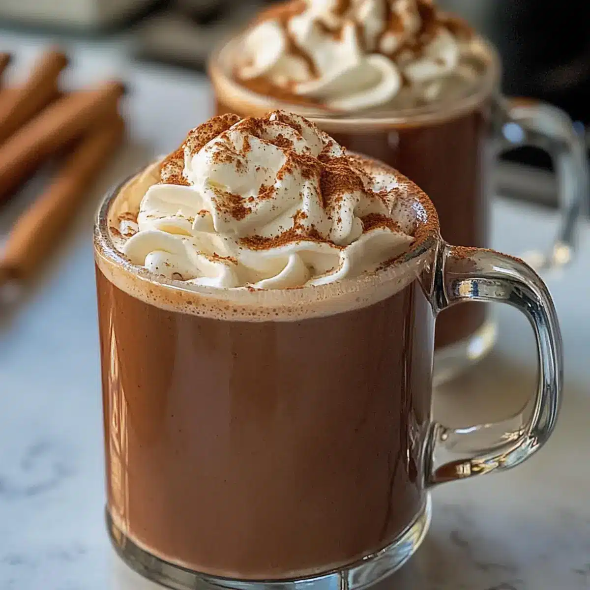 Pumpkin Spice Hot Chocolate