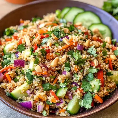 Crunchy Thai Quinoa Salad