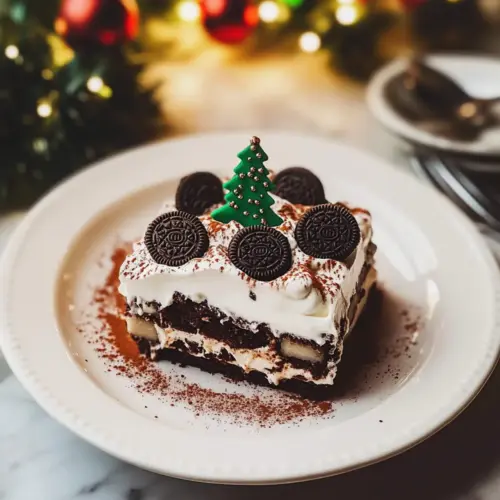 No Bake Oreo Tiramisu