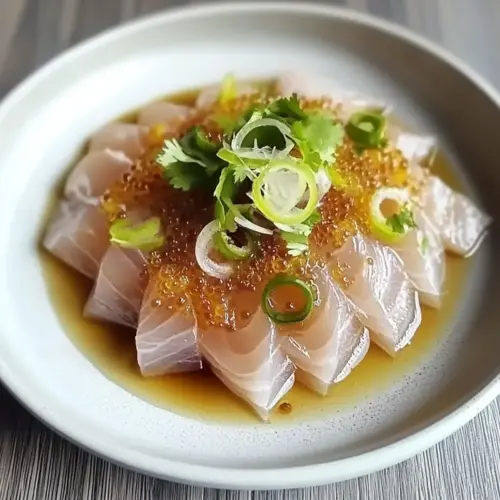 Hamachi Crudo