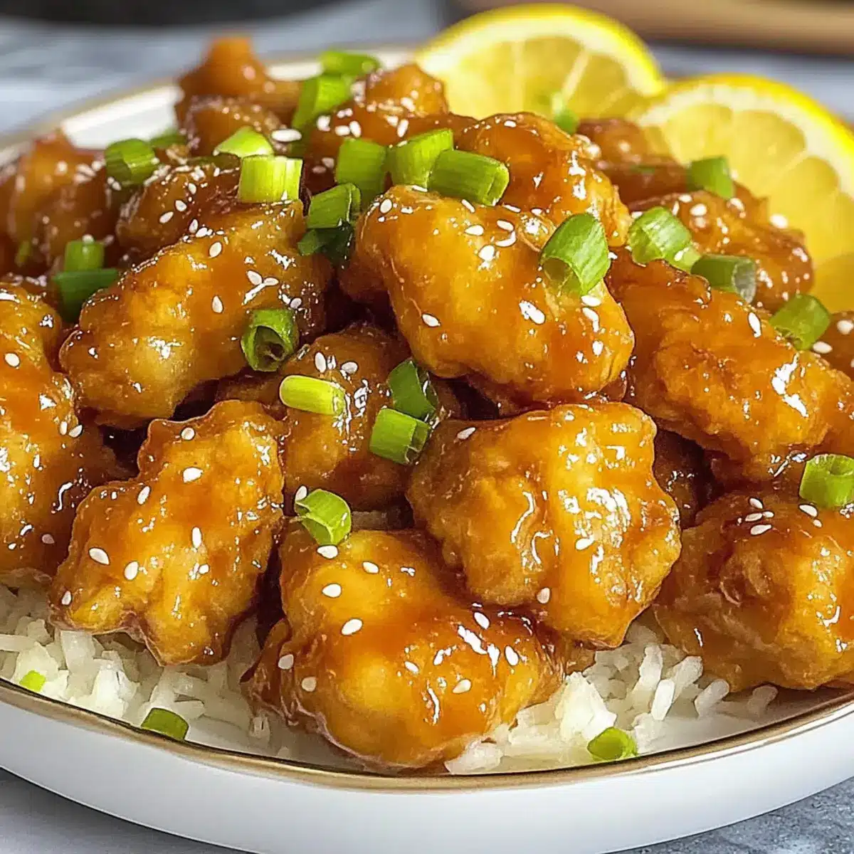 Chinese Lemon Chicken