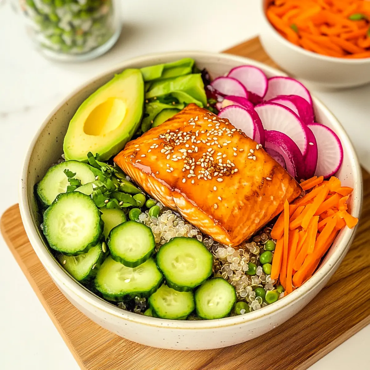 Miso Salmon Buddha Bowls