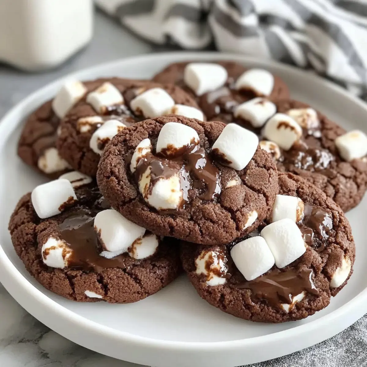 Hot Chocolate Cookies