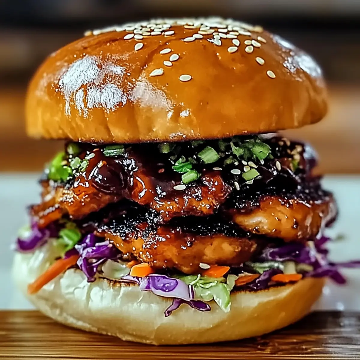 Korean BBQ Chicken Sandwich