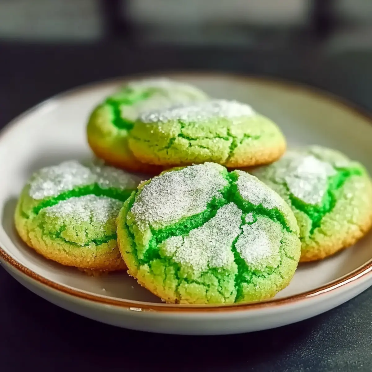Pandan Cookies