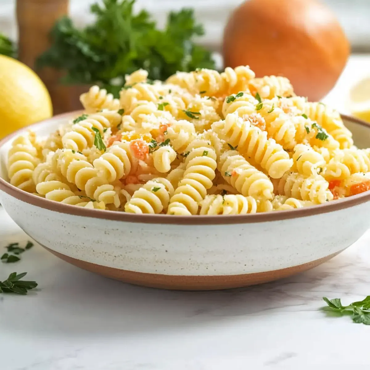 Lemon Parmesan Pasta Salad