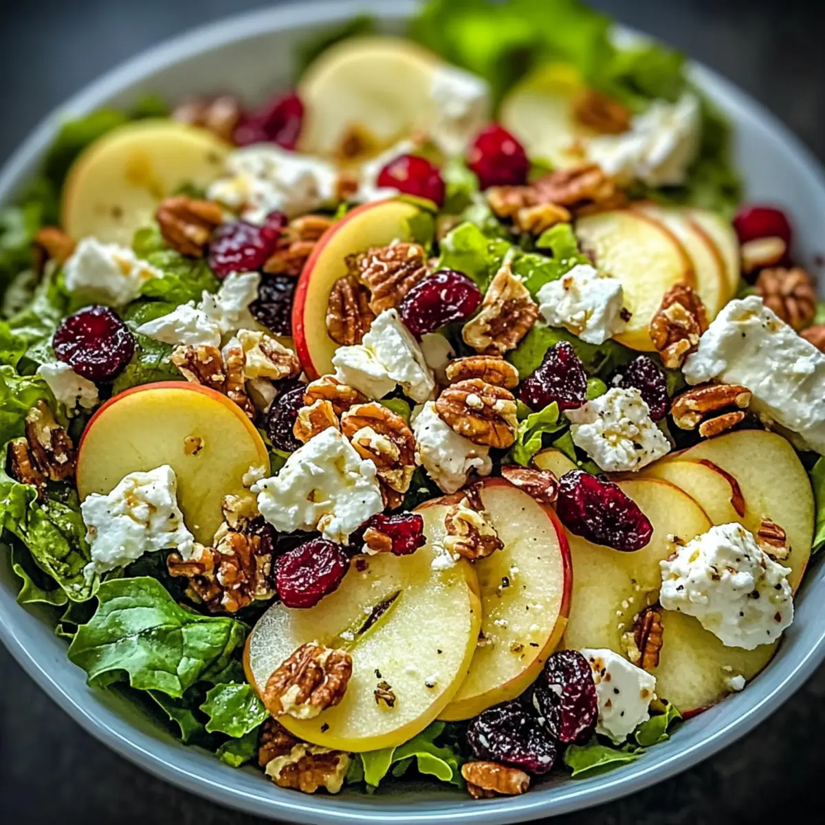 Honeycrisp Apple Feta Salad
