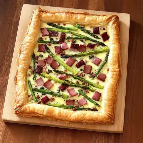 Easy Savory Puff Pastry Tart