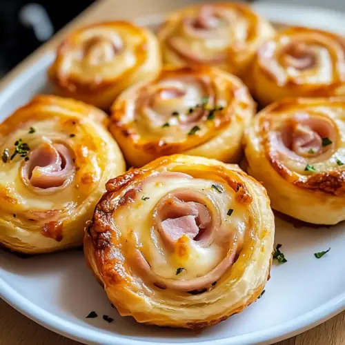 Ham and Cheese Pinwheels