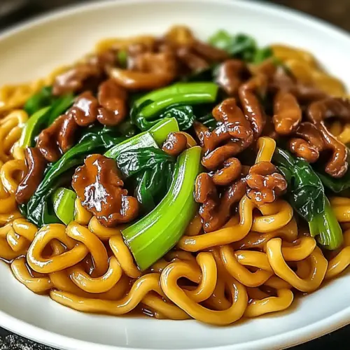 Shanghai Fried Noodles