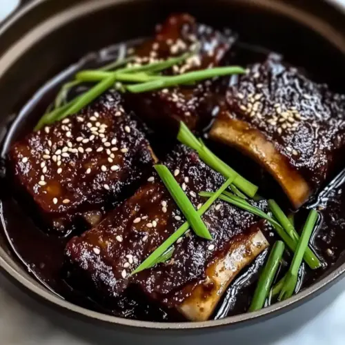 Ginger Miso Braised Short Ribs