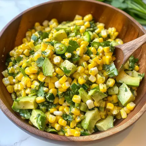 Sweet Corn Avocado Salad
