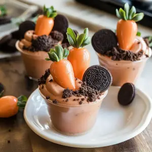 Carrot Patch Dirt Cups