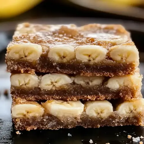 Ooey Gooey Banana Bars