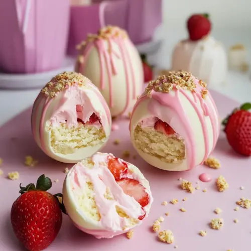 Strawberry Shortcake Easter Egg Bombs