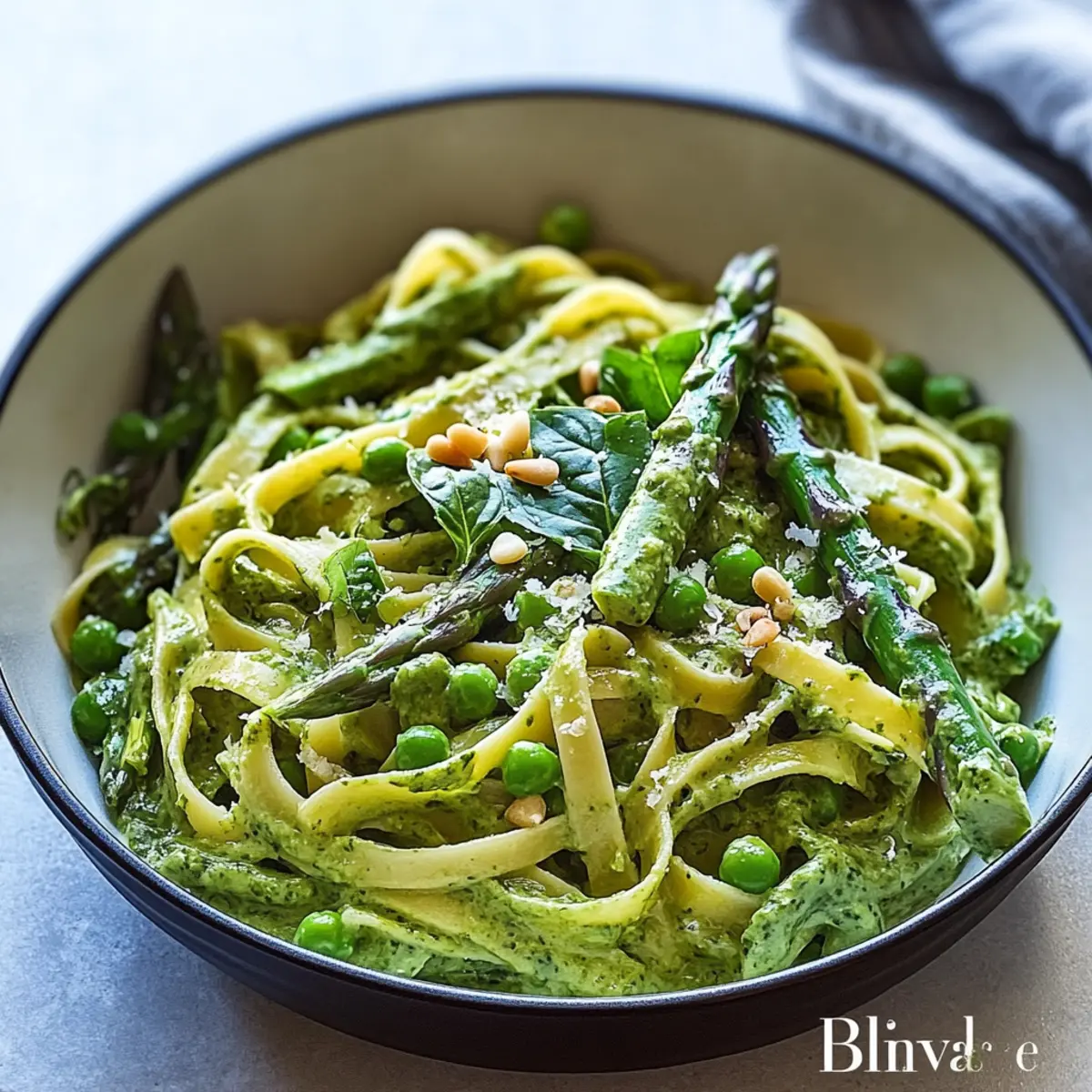 Spinach Fettuccine