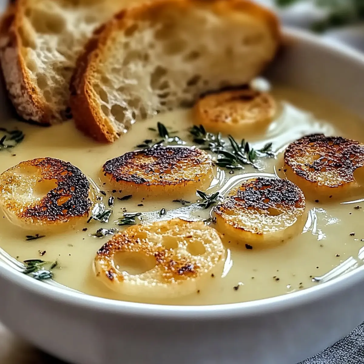 French Garlic Soup