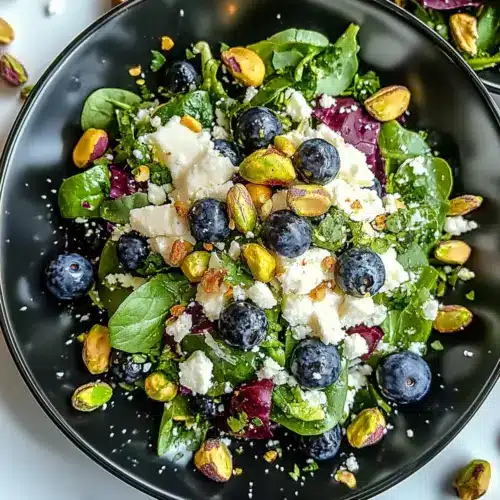Blueberry Pistachio Spring Salad