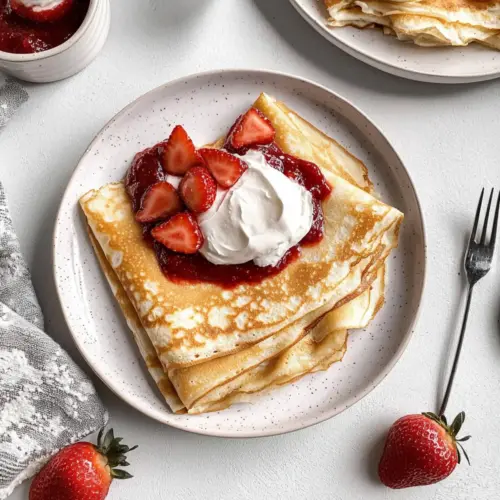 Strawberry Crepes