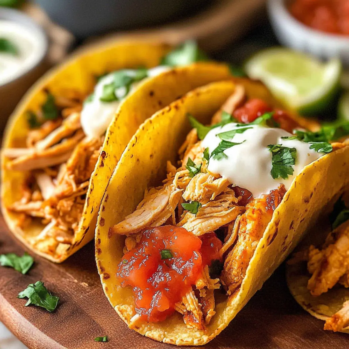 Delicious Crispy Chicken Tacos
