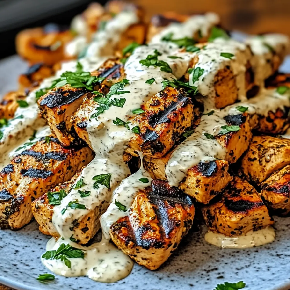 Chicken Shawarma with Garlic Sauce