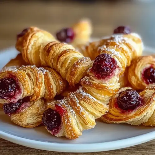Berry Puff Twists