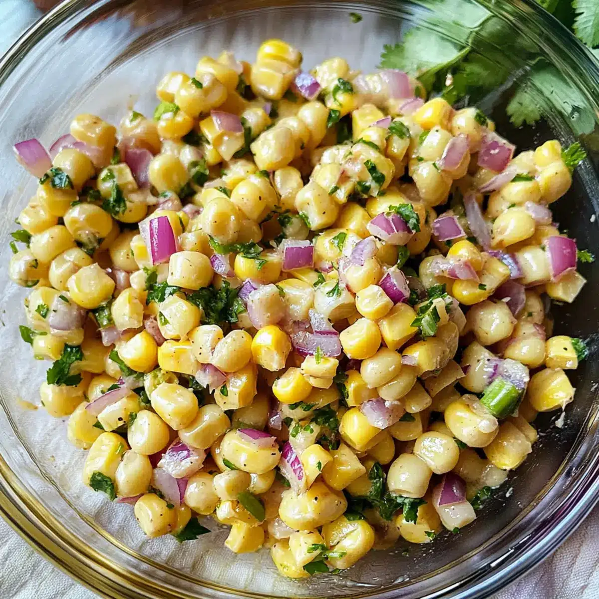 The Best Roasted Corn Salad