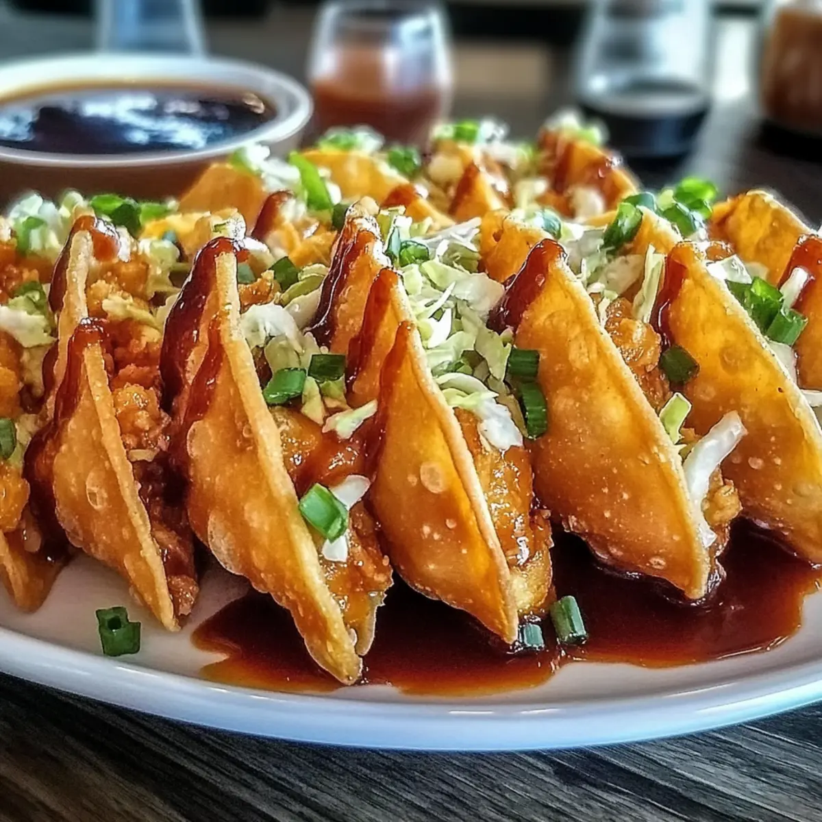 Applebee’s Chicken Wonton Tacos