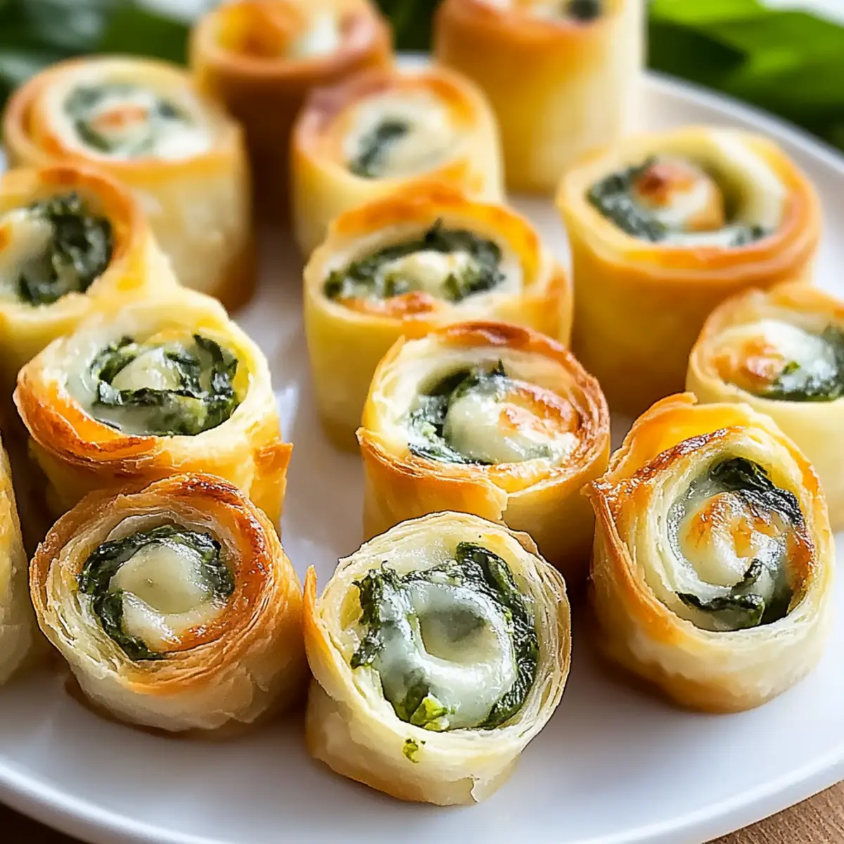 Spinach Pinwheels
