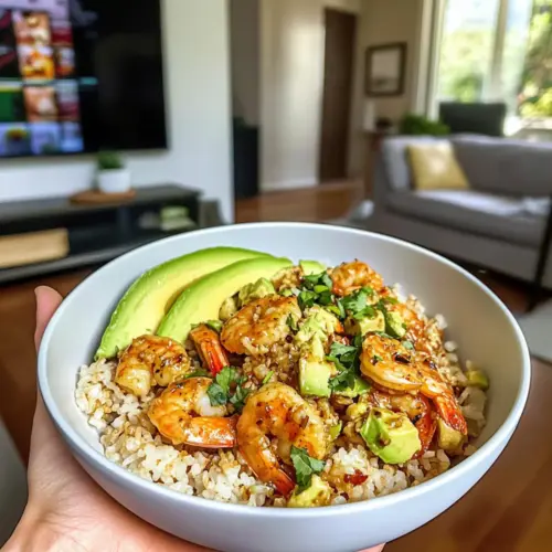 Teriyaki Shrimp Rice Bowls