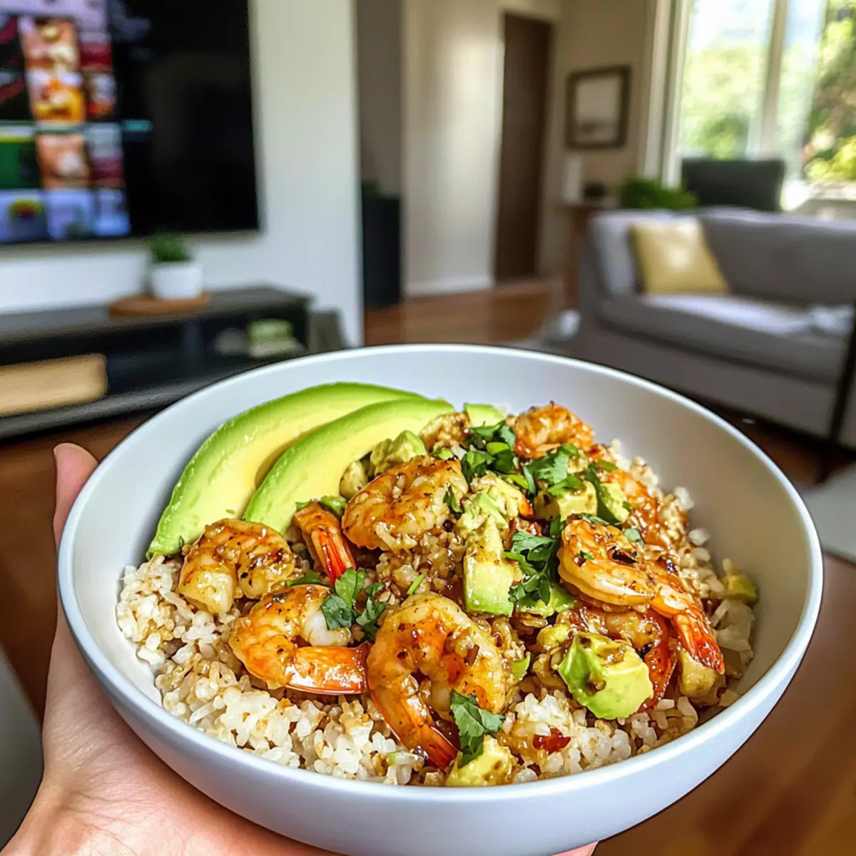 Teriyaki Shrimp Rice Bowls