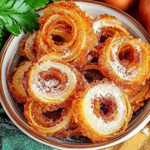 Crispy Onion Ring Chips
