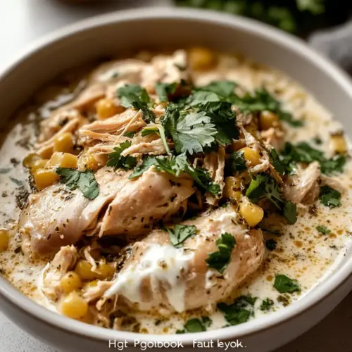 Crockpot White Bean Chicken Chili
