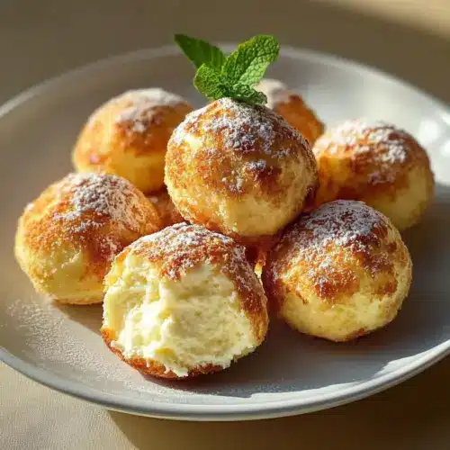 Air fryer quark balls