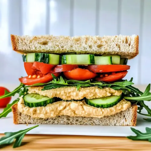 Mediterranean Veggie Sandwich