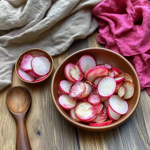 Air Fryer Radish Chips