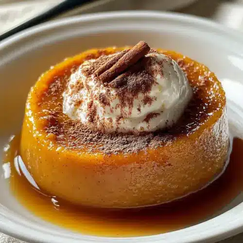 Baked Pumpkin Spice Pudding