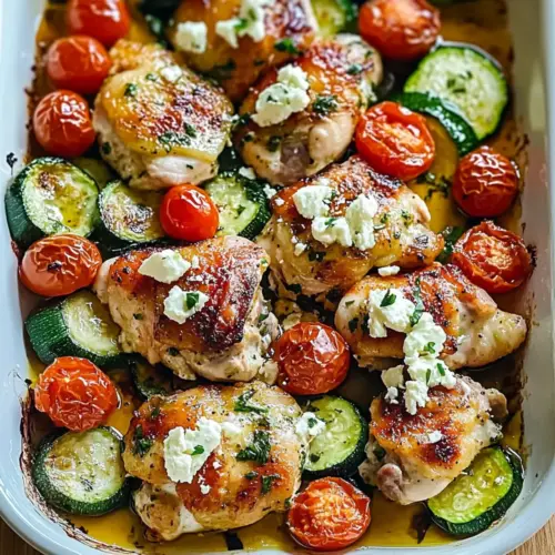 Mediterranean Chicken & Zucchini