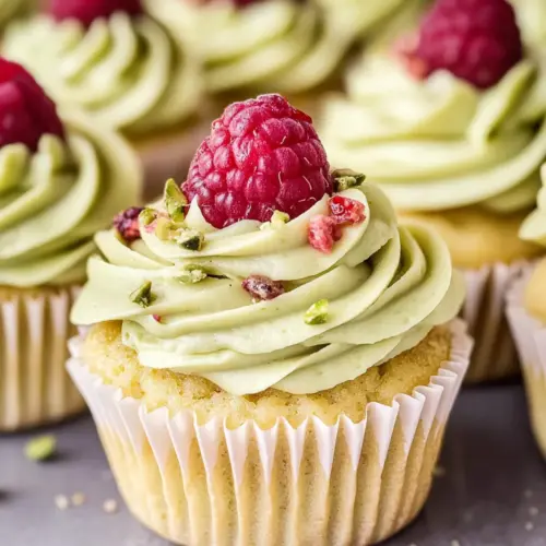 Pistachio Cupcakes
