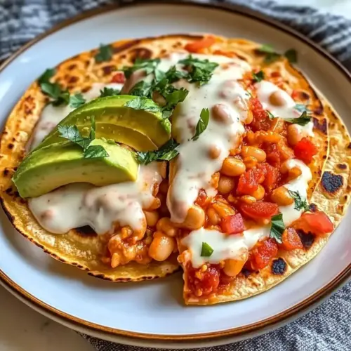 Buffalo White Bean Tacos