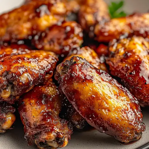 Air Fryer Honey BBQ Wings